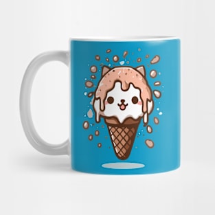 Cat ice cream Mug